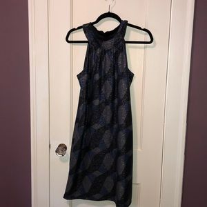 Elite Tahari metallic swing dress, size 6